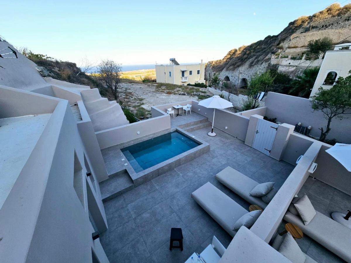 Petroma Cave Suites Vourvoúlos Exterior foto