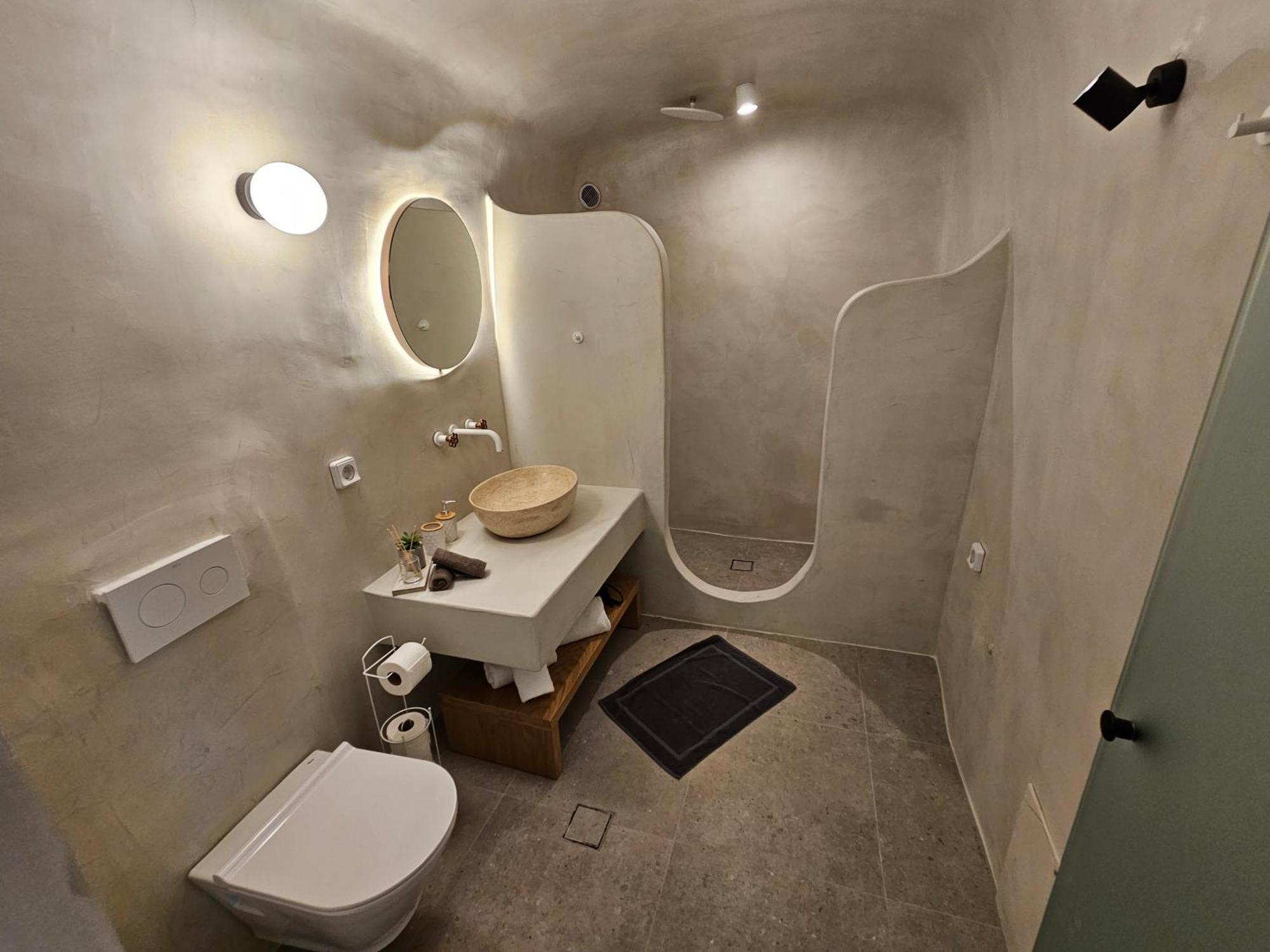 Petroma Cave Suites Vourvoúlos Zimmer foto
